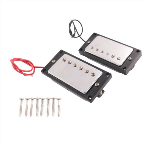2X Humbucker Διπλό Πηνίο Μαγνήτες Μπράτσου και Γέφυρας Συμβατ 1