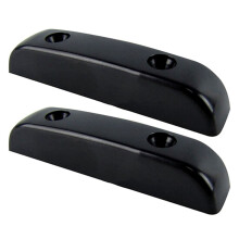 2X Thumb Rest Tug Bar Finger Pull for Jazz Precision Bass Guitar Plastic