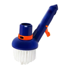 Pool Brush Head for Easy Corner Cleaning, Durable Small Suction Replacement for Hot Tub and Pool