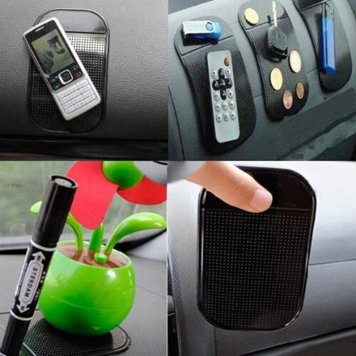 12 tappetini antiscivolo per cruscotto auto per cellulari 2