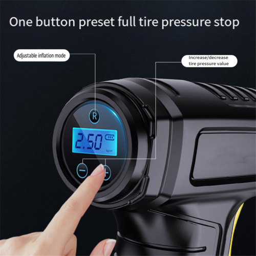 120W Handheld Air Compressor Wireless Digital Inflatable Pump 2