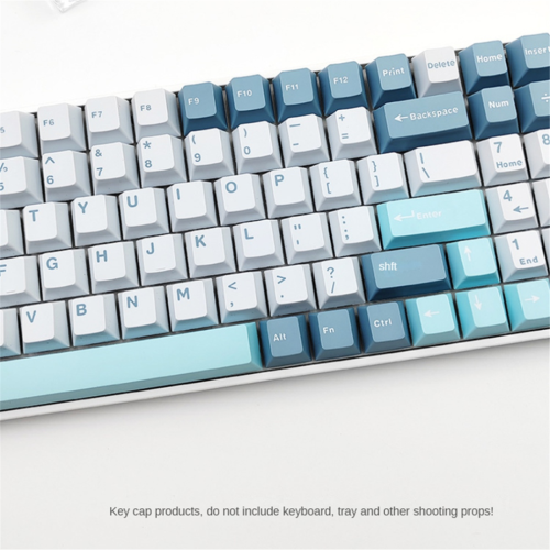 125 Keys PBT Double Shot Keycaps Set Key Caps Cherry Height Type-A 2