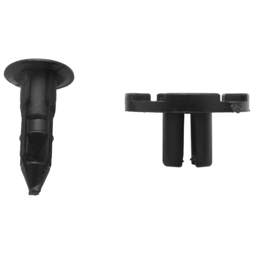 120 delar plastdelar 8 mm stötfångarnitklämma 1
