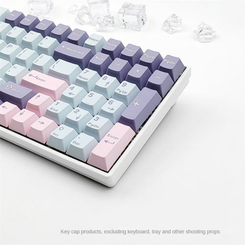 Set van 125 PBT Double Shot keycaps, Cherry-hoogte, Type-B. 2