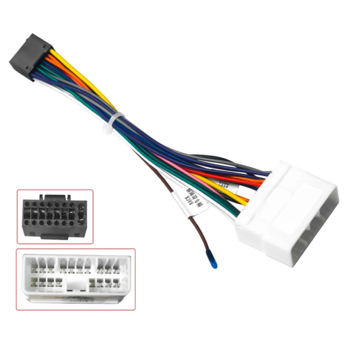 10 Stück Autoradio-16-PIN-Kabelbaumadapter für 1