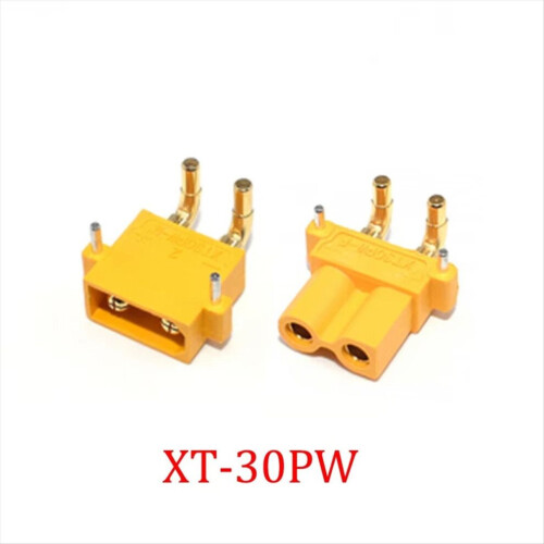 10 ζευγών XT30PW ESC κινητήρα PCB πλακέτας βύσματος μπανάνας χ 1