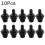 10Pcs Crankcase Ventilation PCV Valve Exhaust Valve For 3