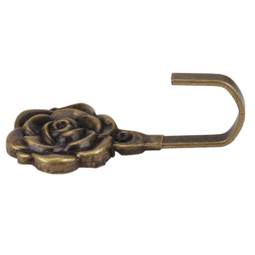 10 τεμάχια μεταλλικά κουρτινόξυλα με τριαντάφυλλο, κρεμάστ 2
