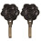 10 τεμάχια μεταλλικά κουρτινόξυλα με τριαντάφυλλο, κρεμάστ 4