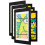 Kids Art Frame A4 Front Opening Changeable Artwork Display with Hidden Storage for Wall Mount 1