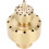 Fountain Nozzle Brass 2Layer DN25 for Garden Pool Spa Decorative Water Display Leak 3