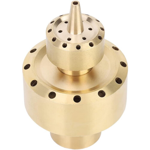 Fountain Nozzle Brass 2Layer DN25 for Garden Pool Spa Decorative Water Display Leak 2