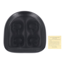 Adjustable Inflatable Hot Tub Booster Seat with Non Slip Suction Base for Spa Support (Black)