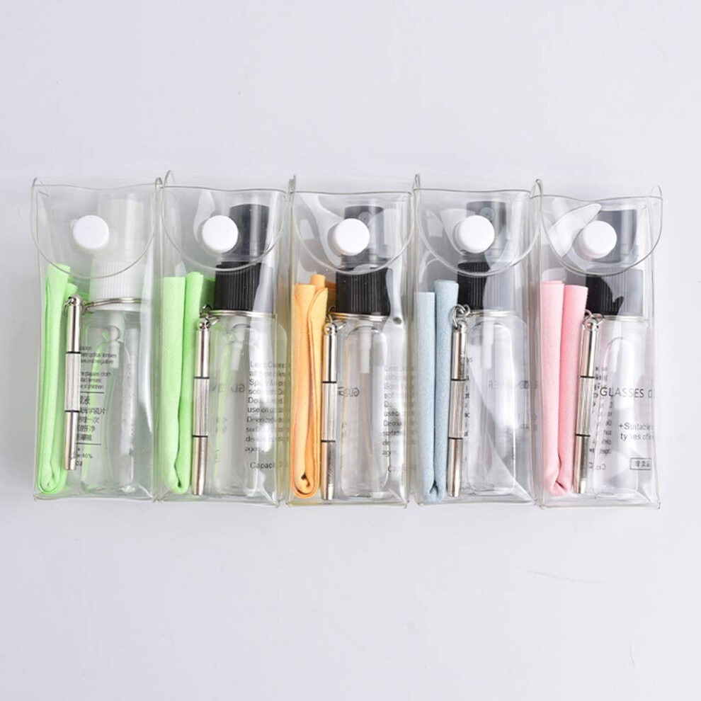 Glasses  Kit with AntiFog Cleaning Cloth and Screwdriver for Eyeglass Maintenance