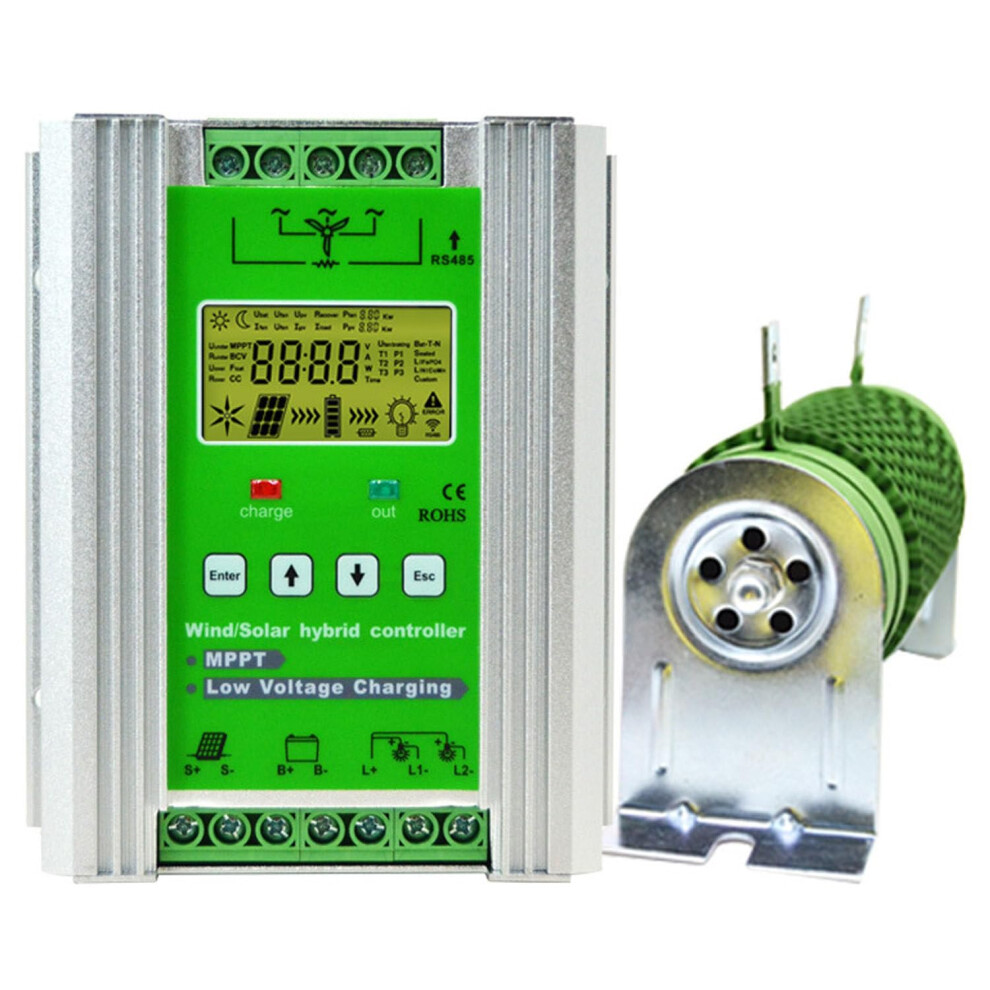 48V 3000W Wind Solar Hybrid Charge Controller Mppt Boost Wind Charging Pwm Solar Regulation Off Grid 9164114030832