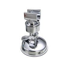 Adjustable Wall Mounted Shower Head Holder with Strong Suction Cup for Bathroom, Tool Install