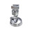 Adjustable Wall Mounted Shower Head Holder with Strong Suction Cup for Bathroom, Tool Install 1