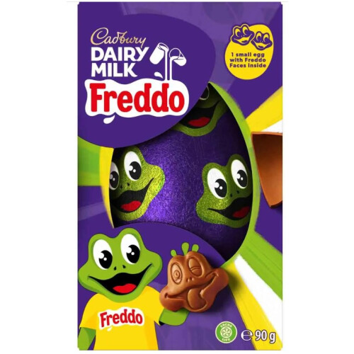 Cadbury Freddo Faces Chocolate Egg 90g(Pack of 6)