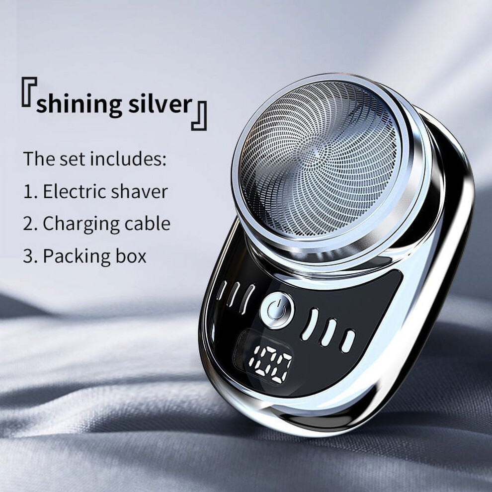 Electric Shaver Portable Razor Man Travel Attire Wet And Dry Usb Rechargeable Shaver Typec Charging Shaving Machine Mini For Men