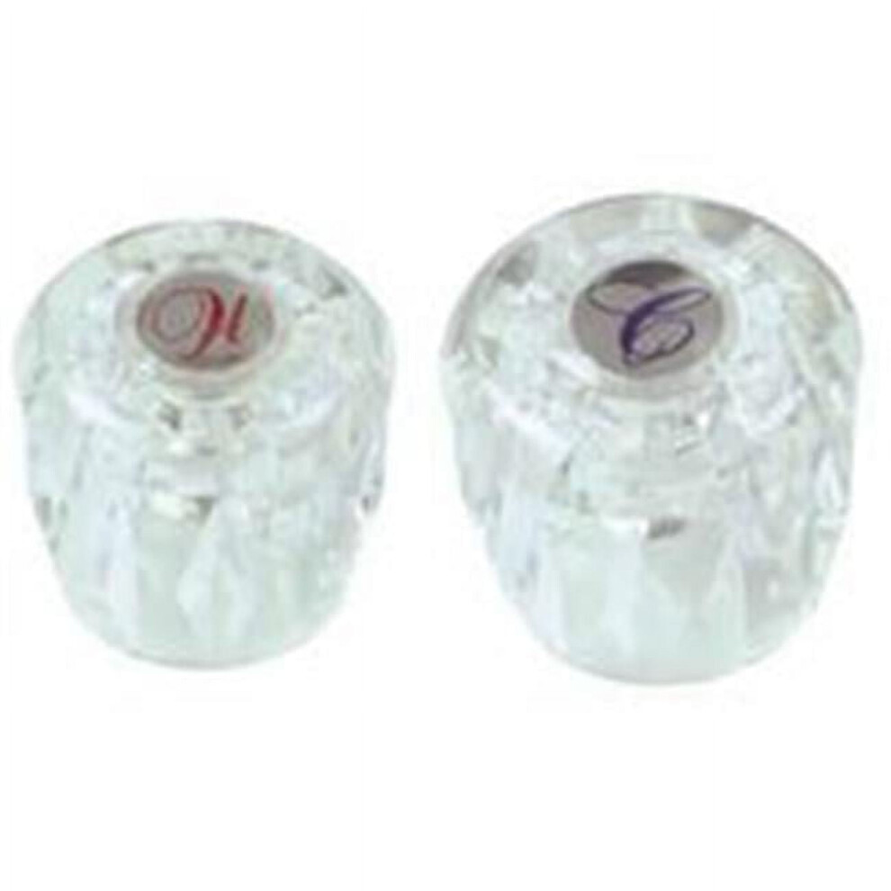 Danco 88304 Faucet Handle, Acrylic, For: Valley Two Handle Kitchen, Bath And Tub/Shower Faucets 9482828523618