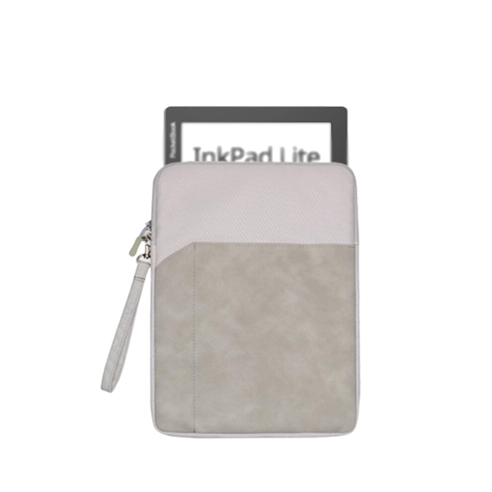 Waterresistant Protective Ebook Reader Case With Pocket, Light For Pocketbook Inkpad Lite 9.7, Tablet Sleeve Grey 9099447427328