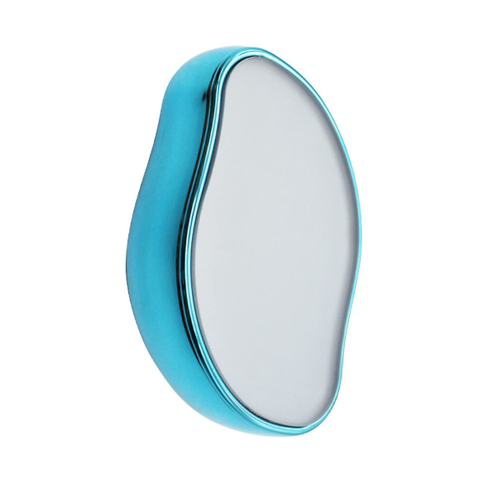 Blue Crystal Hair Eraser With Painless Hair Removal And Skin Smoothing Exfoliation For All Body Parts,