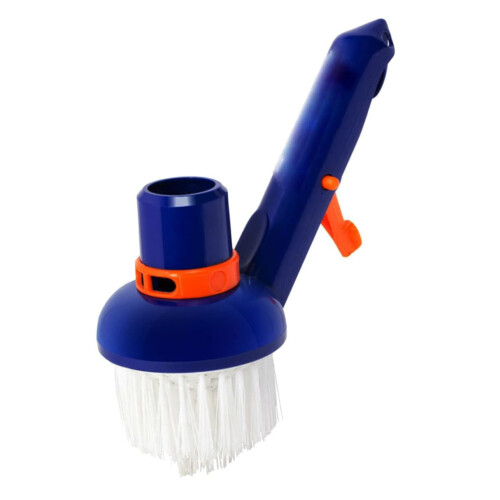 Pool Vacuum Brush Head Replacement for Deep Corner Cleaning, Handheld Spa and Swimming Pool Use