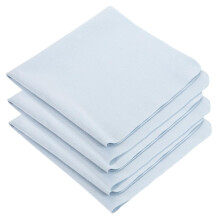 3pcs Microfiber Cleaning Cloths for Glasses and Screens, Reusable Lens Cloth Removes Dust and Smudges