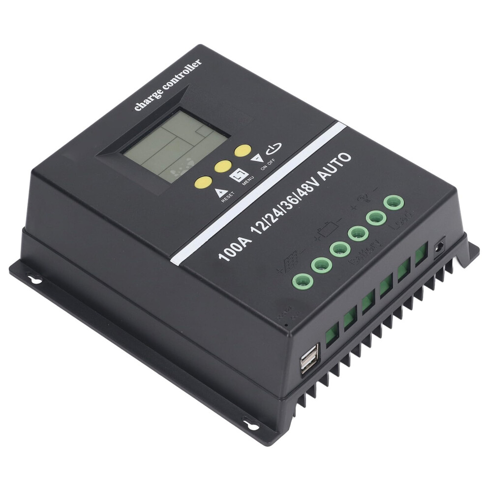 100A Mppt Solar Charge Controller 12V 24V 36V 48V With Lcd Display Dual Usb Ports 99.5% Efficiency For Off Grid Systems 9164114041050