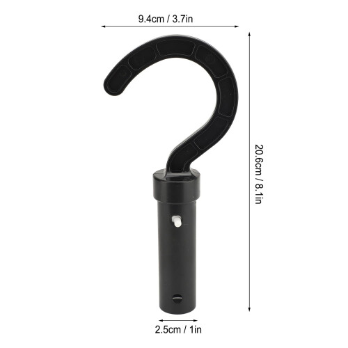 Pool Cleaner Hook 2PCS Universal Telescopic Pole Attachment for Robotic Pool Vacuum Retrieval 1