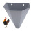 Stainless Steel Poultry Restraining Cone Medium Size Chicken Killing Cone Durable Easy Clean Design 5