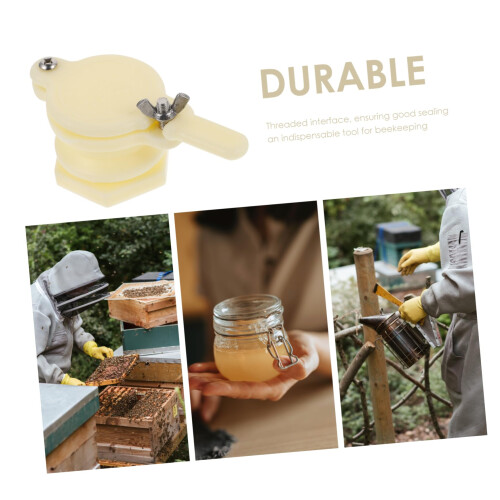 Plastic Honey Gate Valve for Beekeeping Extractor Tap, LeakProof Flow Control, Easy Clean, Durable Build 2