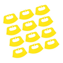 Calf Weaner Nose Ring 12 Pack Plastic AntiSuckling Thorn Design Reusable Livestock Weaning Aid