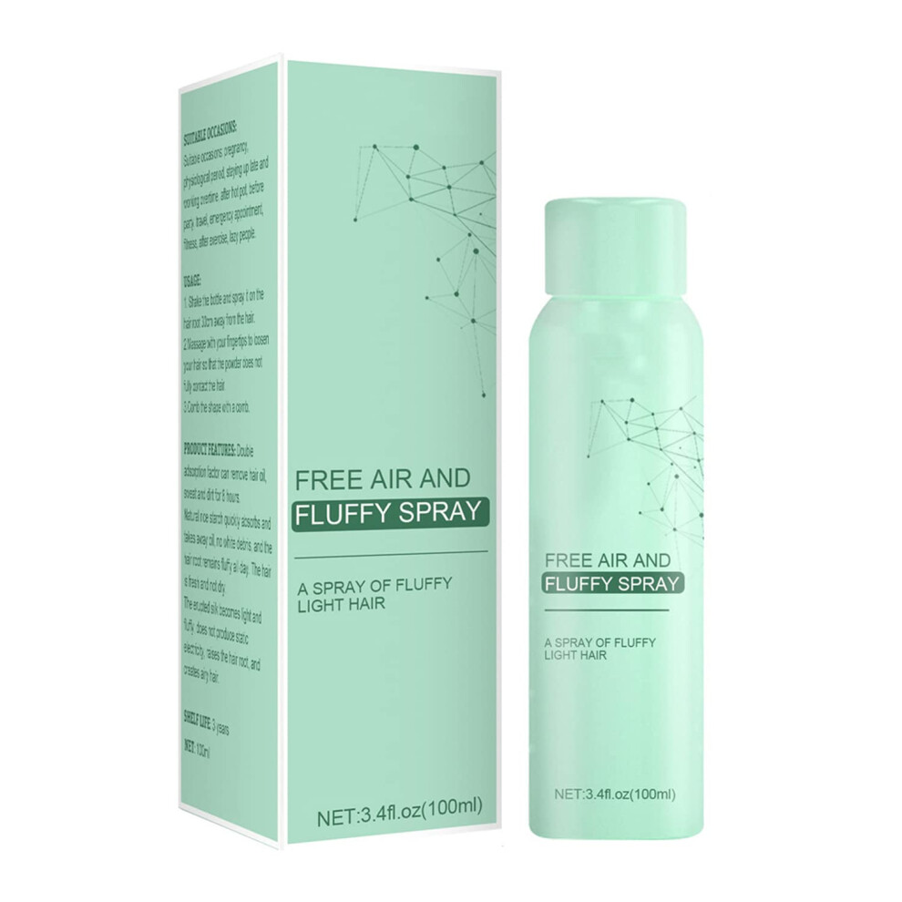 Volumizing Dry Shampoo for Oily Hair with Instant Oil Absorption and Longlasting Root Lift, Travel Size