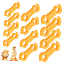 12pcs Chick Leg Brace Set for Splay Leg Correction, Adjustable Secure Fit and Comfortable Support for Newborn Birds