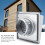 Grelha de ventilação externa de 4 polegadas com venezianas, em aço inoxidável, para exaustores de banheiro e ventiladores de cozinha, com aba 7