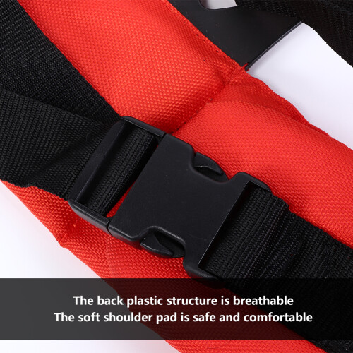 Adjustable String Trimmer Harness Professional Trimmer Full Harness Fatigue Reducing Trimmer Strap Universal Garden Tool Strap M Shaped Design Soft 1