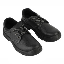 Steel Toe Caps Safety Work Shoes in Black, Large, Industrial Safety Footwear with Anti-Puncture Shoes for Unmatched Foot Protection