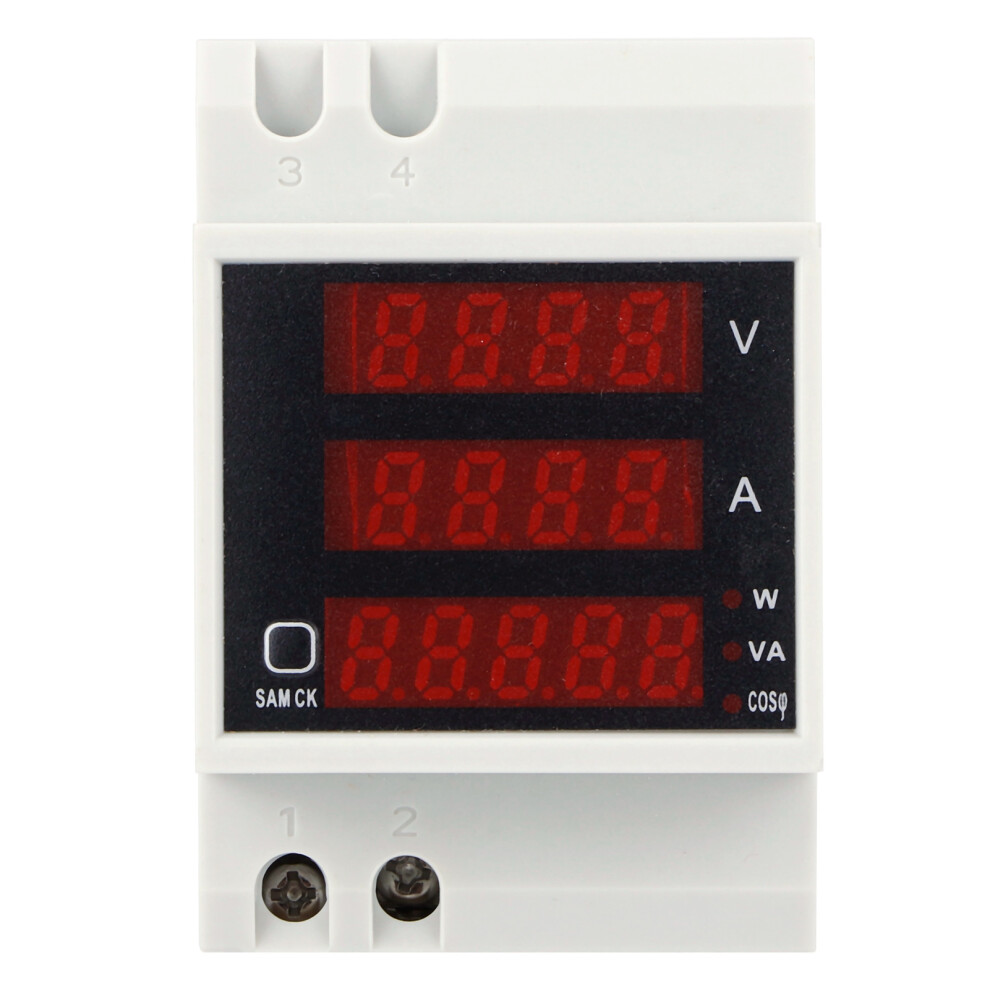 Active Power Measurement Device, Digital Voltmeter Ammeter With Automatic Range Conversion 9482828776090