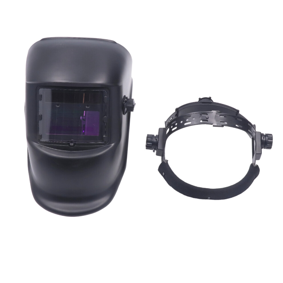 Gas Shielded Welding Helmet With Adjustable Shade Range, Auto-Darkening Welding Helmet For Electric Welding, Polishing, Pp Material, Solar Powered, 9482828777417