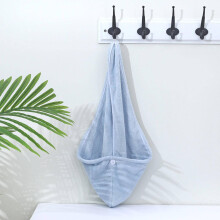 Hair Drying Towel Microfiber Hair Wrap QuickDry Absorbent Coral Fleece Shower Cap Beige