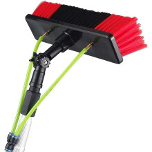 Telescopic Water Fed Window Cleaning Pole 8M Kit with Brush for Solar Panels and Conservatory Roof
