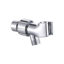 ThreeWay Shower Diverter Valve with Adjustable Holder for Bathroom Stall Brackets and Filter