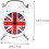 Silent Desktop Alarm Clock White Compact Bedside Display for Home Dorm Use 3