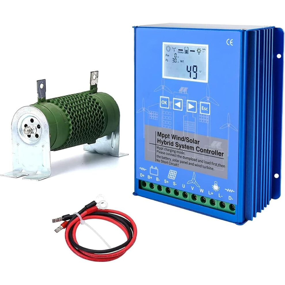 48V 16000W Wind Solar Hybrid Mppt Charge Controller With Mppt Boost Charging Dual Power Input For Off Grid Street Light 9099447407290