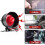 12V Car Alarm System 125dB AntiTheft Security with 7Level Sensitivity for Universal Vehicles 2