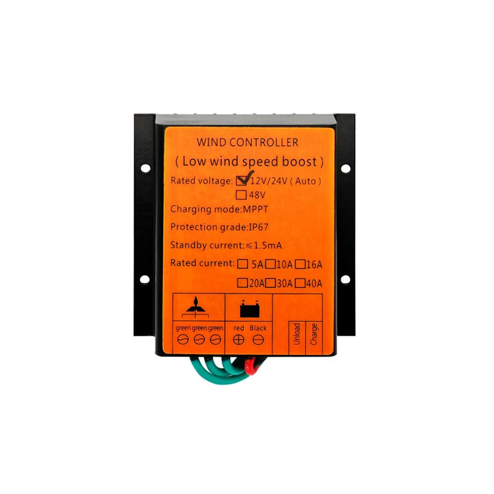 24V 48V Mppt Wind Charge Controller 2000W Ip67 Waterproof Off Grid Wind Turbine Controller 9164114037664