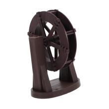 Miniature Water Wheel Fountain for Garden Ponds and Indoor Decor Landscape Accessory