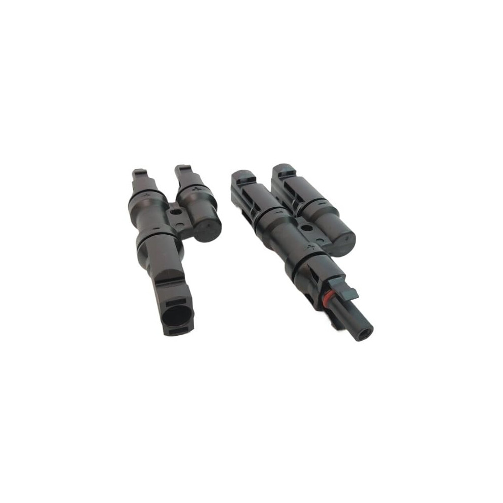 Solar Panel Connectors Mc4 Pv Branch 2T Adapter Male And Female For Quick Reliable Parallel Connection 9164114037992