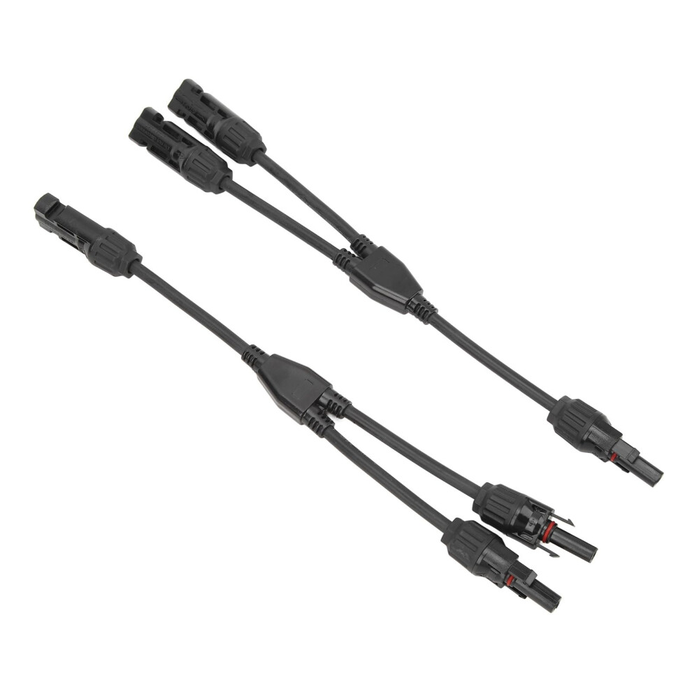 Solar Panel Y Branch Connectors 2 To 1 Pair Parallel Adapter Cable For Easy Array Expansion And Secure Flow 9164114038265